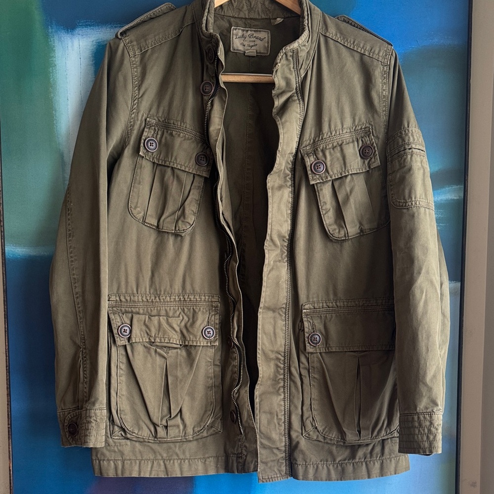 Lucky Brand Olive Utility Jacket